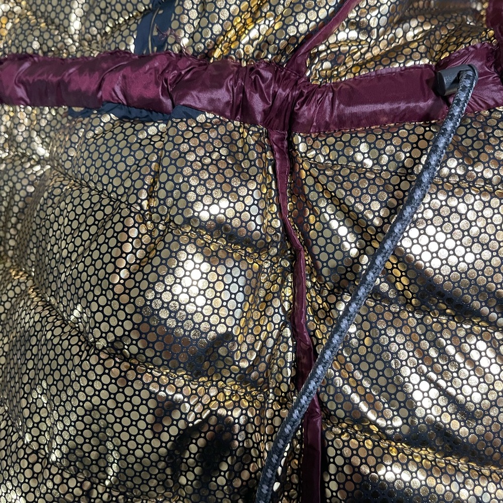 Columbia Women's Burgundy Puffer Joy Peak Lux Mid Jacket XS - Picture 6 of 7